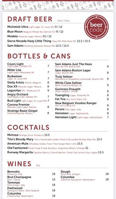 Menu photo 8 Beercode Kitchen & Bar Windsor Locks, CT