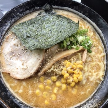 Yoroshiku - Miso ramen with extra noodles - Ramen Near Me - Seattle, Washington
