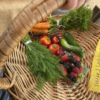 Halcyon Farms - Wicker baskets to shop. - Farmers Market Near Me - Arroyo Grande, California
