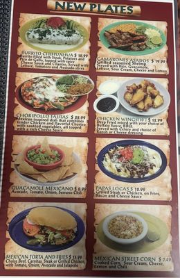 Menu photo 2 Amigos Mexican Restaurant Springfield, MO