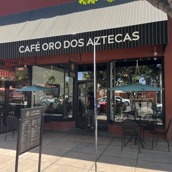 Cafe Oro Dos Aztecas - front entrance - Coffee & Tea Near Me - Riverside, California Cafe Oro Dos Aztecas - front entrance - Coffee & Tea Near Me - Riverside, California