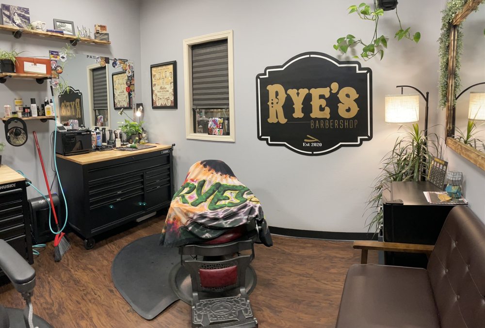 Rye’s Barbershop Logo