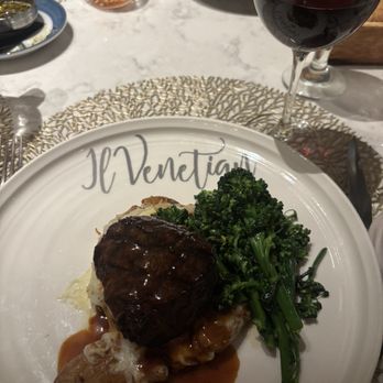 Il Venetian - The fillet 8 oz. Grilled Filet Mignon - Italian Near Me - Cleveland, Ohio