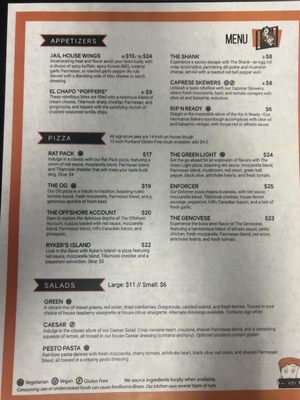 Menu photo 1 Felony Pizza Vancouver, WA Menu photo 1 Felony Pizza Vancouver, WA