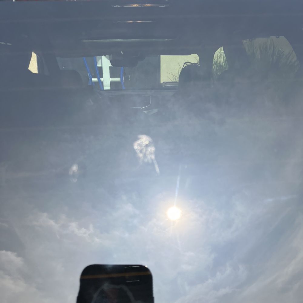 1 of the 5 cracks on my rear window