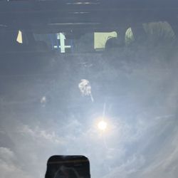 Mobil - 1 of the 5 cracks on my rear window