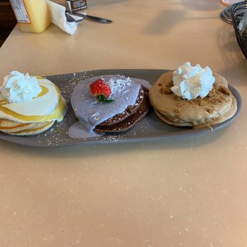 My Cafe - Flight of Pancakes - Breakfast & Brunch Near Me - Kapolei, Hawaii