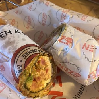 Zen Ramen - Firecracker Sushi Burrito - Ramen Near Me - Bremerton, Washington