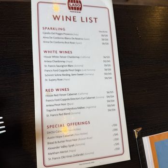 LASO - Wine List June 2025 - Himalayan/Nepalese Near Me - American Canyon, California LASO - Wine List June 2025 - Himalayan/Nepalese Near Me - American Canyon, California