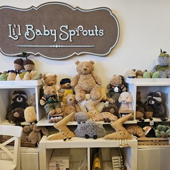 Li'l Baby Sprouts - Jellycats behind the counter - Baby Gear & Furniture Near Me - Newport Beach, California Li'l Baby Sprouts - Jellycats behind the counter - Baby Gear & Furniture Near Me - Newport Beach, California