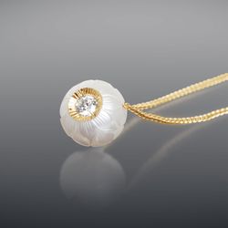 B & E Jewelers - Galatea Jewelry. Pearl & diamond necklace, it just found a home with one lucky lady.