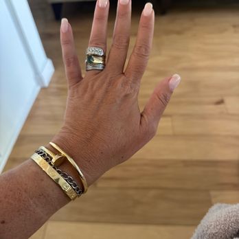 Juli Nails - My natural nails 2 weeks after her manicure...still fresh and clean and going strong! - Nail Technicians Near Me - Long Beach, California Juli Nails - My natural nails 2 weeks after her manicure...still fresh and clean and going strong! - Nail Technicians Near Me - Long Beach, California