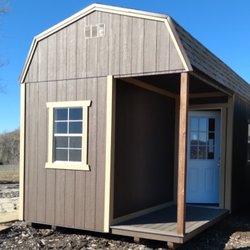 ShedsAZ - Corner Lofted Porch