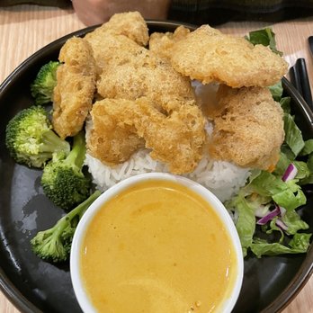 Cinta Ria Malaysian Restaurant - His meal....most tender chicken ever! - Asian Fusion Near Me - Moncton, New Brunswick Cinta Ria Malaysian Restaurant - His meal....most tender chicken ever! - Asian Fusion Near Me - Moncton, New Brunswick
