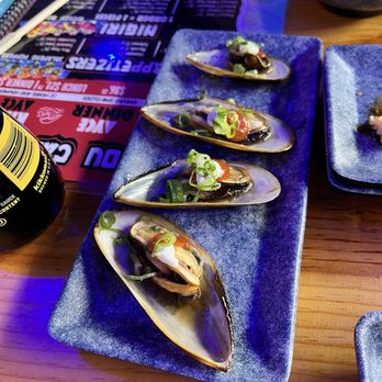 The Wave Sushi & Bar - Baked mussels appetizer - Sushi Bars Near Me - Reno, Nevada