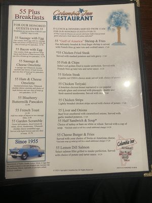 Menu photo 7 Columbia Inn Restaurant Kalama, WA