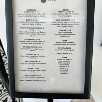 B on the Go - Menu - Cafes Near Me - San Francisco, California B on the Go - Menu - Cafes Near Me - San Francisco, California