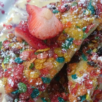 Stacks Pancake House - Fruitty pebbles French - Breakfast & Brunch Near Me - Irvine, California Stacks Pancake House - Fruitty pebbles French - Breakfast & Brunch Near Me - Irvine, California