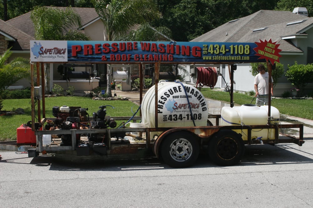 Slide of Safe Touch Pressure Washing & Painting
