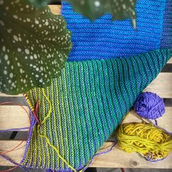 The Knitting Room - Sliding is Fun scarf