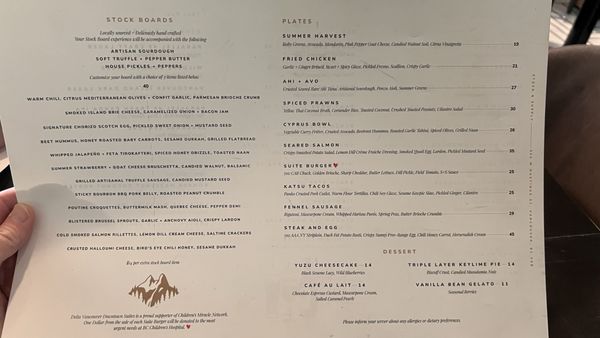 Menu photo 4 Stock and Supply Vancouver, BC Menu photo 4 Stock and Supply Vancouver, BC