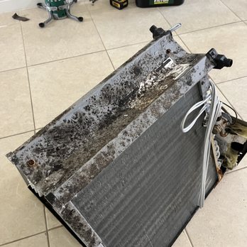 Instacure Mold Remediation - AC contaminated coil - Environmental Abatement Near Me - Miami, Florida Instacure Mold Remediation - AC contaminated coil - Environmental Abatement Near Me - Miami, Florida