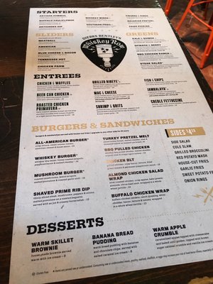 Menu photo 8 Dierks Bentley's Whiskey Row - Nashville Nashville, TN