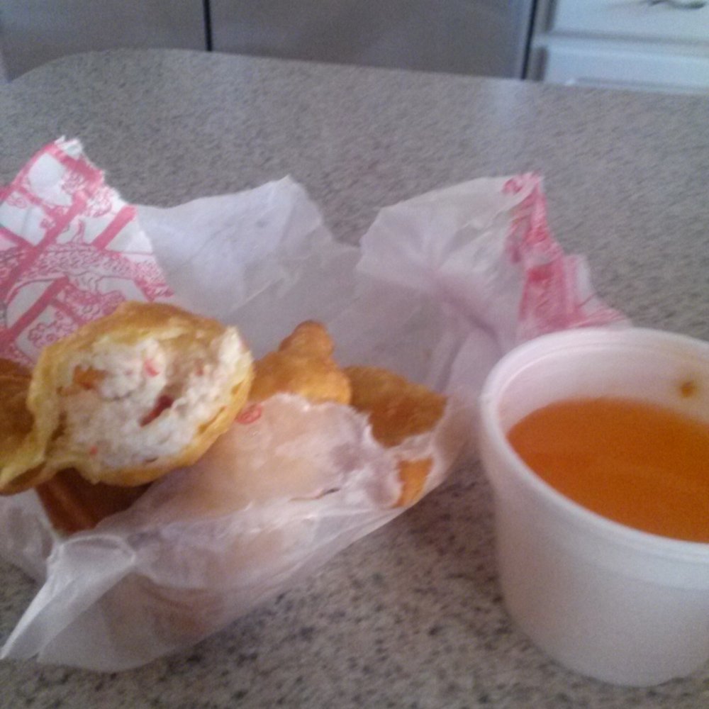 China Club - So meaty! Crab ragoons with a tablespoon of cheesy goodness! - Chinese Near Me - Carleton, Michigan
