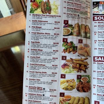 Thai Lotus - Menu feb 2022 - Thai Near Me - Corona, California