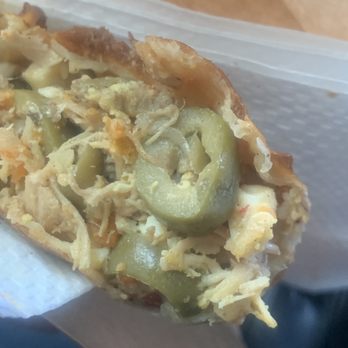 Tanguito Argentinean Grill - Chicken Empanada (filling has green olives) - Argentine Near Me - San Francisco, California