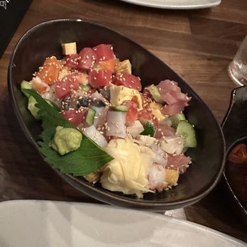Torrance Yokocho - MINI BARA CHIRASHI (Small chopped seafoods w/ sushi rice) - Izakaya Near Me - Torrance, California