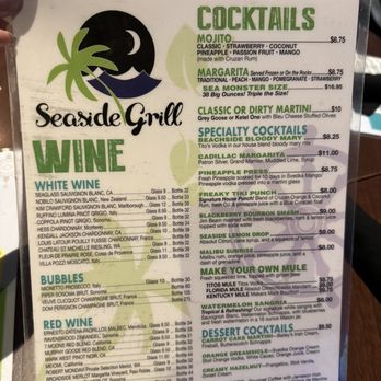 Seaside Grill & Tiki Bar - Menu 2024 - Seafood Near Me - Pompano Beach, Florida Seaside Grill & Tiki Bar - Menu 2024 - Seafood Near Me - Pompano Beach, Florida