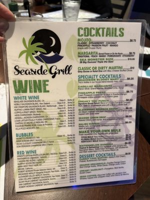Menu photo 5 Seaside Grill & Tiki Bar Pompano Beach, FL Menu photo 5 Seaside Grill & Tiki Bar Pompano Beach, FL