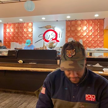 Sushi Q - Me eating at my favorite sushi place with my lady on her big day - Japanese Near Me - Southgate, Michigan