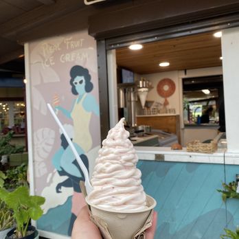 Sweet as - Strawberry & pineapple dairy free coconut ice cream in a cup - Ice Cream & Frozen Yogurt Near Me - Laie, Hawaii