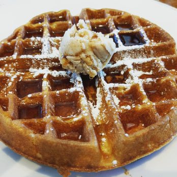 Iron Rooster - Don't order the regular waffle ask for the corn meal waffle because it's very good. - American Near Me - Baltimore, Maryland Iron Rooster - Don't order the regular waffle ask for the corn meal waffle because it's very good. - American Near Me - Baltimore, Maryland