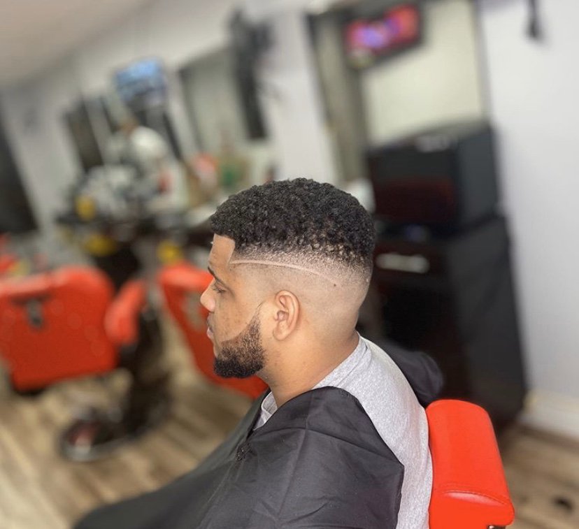 ElegantBlendz Barbershop Logo