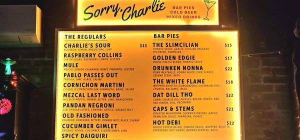 Sorry, Charlie by null