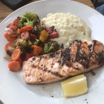 Pane E Vino - Grilled Salmon - Italian Near Me - Covina, California Pane E Vino - Grilled Salmon - Italian Near Me - Covina, California