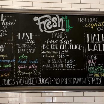 Fresh Cane Juice - Menu - Juice Bars & Smoothies Near Me - Rosemead, California Fresh Cane Juice - Menu - Juice Bars & Smoothies Near Me - Rosemead, California