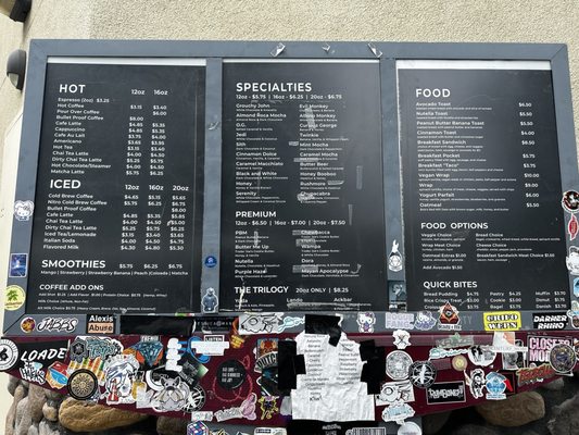 Menu photo 5 Grouchy John's Coffee Las Vegas, NV
