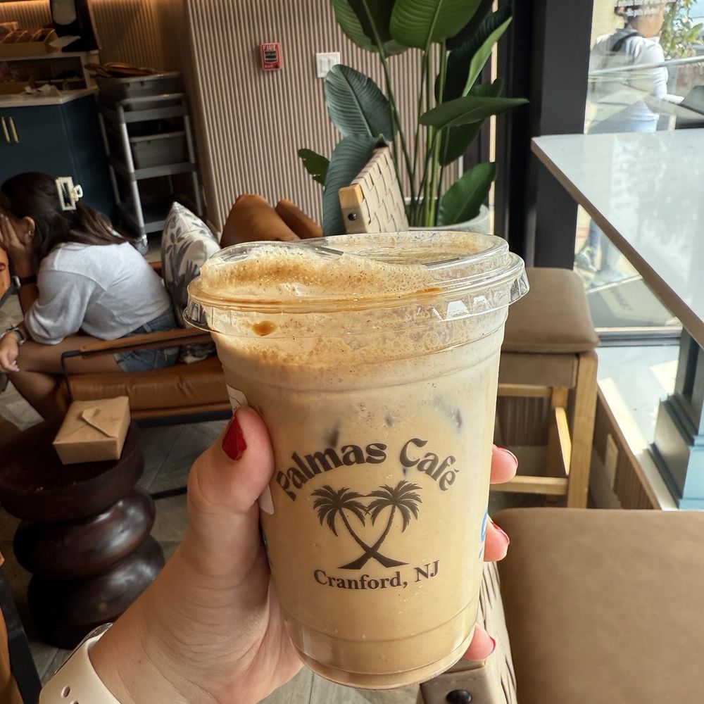 Palmas Cafe - Horchata Latte - Desserts Near Me - Cranford, New Jersey Palmas Cafe - Horchata Latte - Desserts Near Me - Cranford, New Jersey