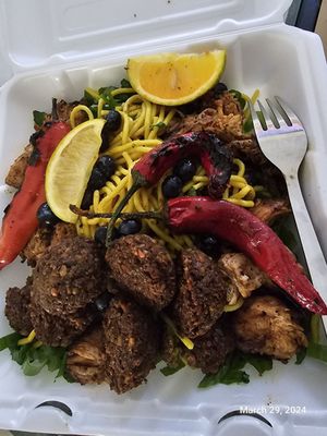 Octopus Falafel Truck by null