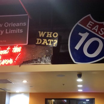 Darrow's New Orleans Grill - WHO DAT SAY DEY GONNA BEAT DEM SAINTS!!? THE 4 BLIND, CHEATING SOCAL-BASED REFS DID - Cajun/Creole Near Me - Carson, California