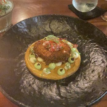 WILD - Fried avocado and pumpkin seed puree from heaven - Cocktail Bars Near Me - Tulum, ROO