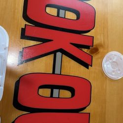 Cook Out - There dining tables