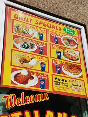 Menu photo 5 Atilano’s Mexican Food Spokane, WA Menu photo 5 Atilano’s Mexican Food Spokane, WA