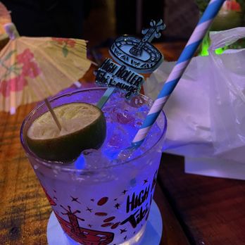 High Roller Tiki Lounge - Their version of a margarita (but don't ask for one, go for the drinks on the menu!!) - Tiki Bars Near Me - Solvang, California