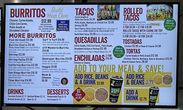 Menu photo 8 El Pollo Grill - Lemon Grove Lemon Grove, CA