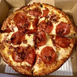 Benito's Pizza - Personal pepperoni and bacon